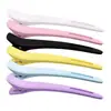 Pasador de belleza clip sin costuras pasador para cortar el pelo pasador de posicionamiento para partición de tinte caliente pasador para flequillo de palabra clip de presión de boca larga