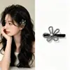 Pasador de Pelo Original de Alta Calidad Moda Estilo Coreano Floral con Pedrería, Clip Lateral de Lujo Ligero y de Gama Alta para Mujeres