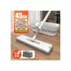 Mopa nueva sin manos para el hogar, plana, limpieza de una pasada, para personas perezosas, mopa para el hogar, mopa de doble uso seco y húmedo, fábrica transfronteriza