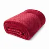 Exquisita Manta Cálida Jacquard de Espiga de Trigo Otoño/Invierno Bufanda Manta para Siesta en la Oficina Venta al por Mayor de Productos en Stock Transfronterizos