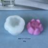 Molde de Silicona para Pastel Mousse de Rosa Hibisco Estilo Chino Molde DIY para Pastelitos de Loto y Frijol Mungo y Molinillo de Silicona para Frutas
