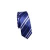 Nueva corbata coreana a rayas británica directa de fábrica al por mayor corbata Jacquard moda corbata de poliéster