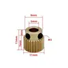Accesorios Equipo Cable Extrusora Acero Inoxidable boak Impresora 3D Extruir Amarillo MK8 Ventilador Otro Rueda Mt Enviar