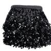 15CM Lantejoula Franja de Fios Renda Feito à Mão Performance Dança Fantasia Bolsa Acessórios de Franja Acabamentos para Roupas Atacado
