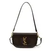 Bolsa de Ombro Pequena Francesa de Nicho, Bolsa de Ombro Casual, Bolsa Quadrada Pequena Texturizada com Letras de Alta Qualidade para Mulheres, Bolsa Transversal Estilo Ocidental