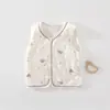 Chaleco Acolchado Clase A para Bebés 40g para Niños y Niñas, Chaleco Cálido de Algodón Puro para Otoño e Invierno