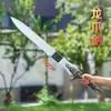 Guan Yu Hoja de Dragón Verde Media Luna Lu Bu Alabarda Fang Tian Juguetes Periféricos de los Tres Reinos Espadas Armas de Plástico PP Arma de Zhang Liao