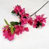 Simulação triângulo ameixa casamento hotel decoração ao ar livre simulação flor Le Rhododendron flor de seda tiro adereços flores falsas atacado