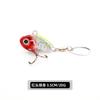 Isca Luya ciclone pequeno tiro super longo VIB lantejoulas rotativas pesca em mar com pouca luz camada de natação completa isca artificial com miçangas isca para pesca de robalo