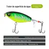 Luya Isca Artificial Hélice Superfície da Água Trator Lápis Luya Isca Isca Dura Simulada Superfície da Água Isca Artificial Isca Artificial
