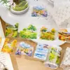 Cinta Pet Decorativa Cortada con Troquel Serie Vida Romántica Poesía de Azúcar Material Base para Plantas Collage Decorativo DIY 8 Estilos