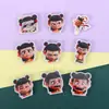 ¿Cuáles 2 pegatinas acrílicas magnéticas de chico mágico Haohai para refrigerador en stock animación de dibujos animados cuáles alrededor pegatinas magnéticas para personalización de mapas