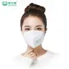 Mascarilla Baoweikang 9600 a prueba de polvo al por mayor Filtro Kn90 Mascarilla desechable para decoración y protección contra polvo industrial Montada en la cabeza