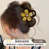 Pinza para el pelo de lunares en la nuca, Pinza de tiburón exquisita de alta gama, Pinza grande dulce para el pelo para niñas, Pinza grande para el pelo grueso, Accesorio para el pelo