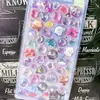 Estética de Dibujos Animados Estilo Japonés 3D Relieve Tridimensional Diamante Acrílico Piedra Preciosa Pegatinas para Niños y Niñas Pegatinas Decorativas Venta al por Mayor