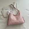 Bolsa Tote Bordada para Mulheres, Grande Capacidade, Única e Fashion, Bolsa Casual de Ombro e Transversal
