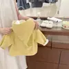 Abrigo de Algodón Cálido con Forro de Felpa para Niña 2025 Invierno Nuevo Chaqueta de Algodón para Bebé Niña Sombrero de Elfo Ropa de Algodón de Princesa para Niños