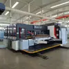 Máquina de Impresión Inkjet Automática de Alta Velocidad con Alimentación por Servo Presión, Ajuste Inteligente de Un Clic, Máquina de Corte Redondo Automático de Color Único y Doble