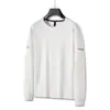 Otoño e Invierno 2024 Estilo Hong Kong para Hombre Cuello Redondo Holgado Cómodo Anti-arrugas Colgante Sudadera Casual Todo-partido Top de Cuello Redondo Ropa para Hombre