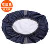 Venta al por mayor de fábrica 190T con recubrimiento plateado a prueba de polvo, impermeable, protector UV, reflectante nocturno, elástico, funda de lluvia para mochila de montañismo