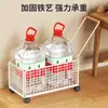 Estante para Mochilas Debajo de la Mesa del Aula Almacenamiento Móvil de Libros Asa Simple Estante para Guardar Bolsas Acabado de Artículos Domésticos