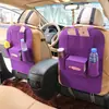 Organizador de Asiento Trasero de Coche Bolsa de Almacenamiento de Fieltro para Interior de Coche