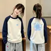 Camiseta base de doble cara con forro de forro polar para niñas, camiseta casual de manga larga para otoño e invierno para niños mayores, top cálido y suave