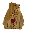 Popular Europeo y Americano Amazon Comercio Electrónico Transfronterizo Artesanía de Rompecabezas de Madera Adornos Personalización DIY