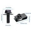 Tornillos para Carrocería M6, Tuercas en U, Clips, Cubierta del Motor, Protector Inferior, Salpicadera, Parachoques, Tornillos para Revestimiento de Salpicadera