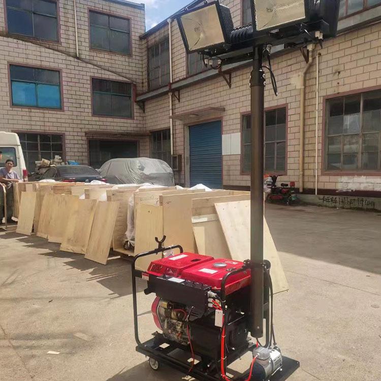 移动照明灯车