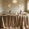 Versátil, Luxo Leve, Toalha de Mesa Branca de Alta Qualidade para Conferência, Restaurante Ocidental de Hotel, Mesa de Sobremesa de Aniversário, Toalha de Mesa Retangular de Cetim