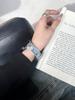 Hebilla en T Borla Correa de Cuero de Mezclilla Adecuada para Apple Watch iWatch 12ª Generación 11/10