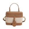 Elegante Bolso de Hombro Pequeño de Estilo Coreano Versátil 2025 Primavera y Verano Nuevo Bolso de Mano Bolso para Mujer Estilo Extranjero Caja Cuadrada Bolso Cruzado