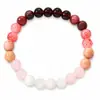 Pulsera de ágata de citrino natural estilo bohemio, moderna y exquisita, regalo de fiesta, pulsera de cuentas elegante