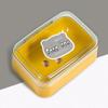 Venta al por mayor, nueva caja de jabón con tapa, caja de jabón con drenaje, caja de jabón simple para inodoro doméstico