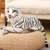 Muñeco Tigre Simulación Muñeco Zoológico Tigre del Noreste Juguete de Peluche Decoración Postura Sentada En Stock Venta al por Mayor Mascota Linda