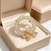 Broche de Tulipán de Zirconia de Alta Gama Xiliang Feizi Corsage de Tulipán Colorido Estilo Coreano Pin de Regalo Elegante Venta al por Mayor