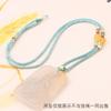 Cordón para collar de cera de abeja tejido DIY hebilla de seguridad dorada ajuste cuerda para el cuello de hombres y mujeres cuerda para joyas de jade venta al por mayor