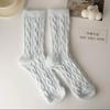 Calcetines australianos de terciopelo trenzado para niños, calcetines de otoño e invierno de color sólido simples para el suelo, calcetines suaves cerosos cálidos para dormir en casa con forro polar