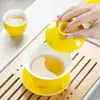 Porcelana Branca Portátil Tampa de Viagem Tigela Conjunto de Chá Kung Fu Conjunto de Ensino de Arte do Chá com Bandeja de Chá Porcelana de Jade Presente de Atividade logo