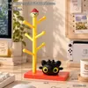 Almacenamiento en forma de árbol dos en uno soporte para teléfono adorno sala de estar caricatura Kirby jugador moderno decoración del hogar regalo