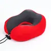Ventas Directas de Fábrica Almohada en Forma de U Espuma Viscoelástica Portátil para Viajes Avión Protector de Cuello para Coche Creativa Almohada para Cuello en Forma de U Venta al por Mayor