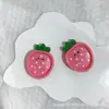 Serie de Frutas Aguacate Plátano Sandía Limón Fresa Accesorios de Resina diy Pegamento de Crema Plato de Frutas Casero