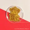 ¡Feliz Año de la Oveja! Pegatinas doradas para teléfono, con alegres diseños de ovejas de dibujos animados, perfectas para atraer clientes a joyerías y como pequeños regalos para venta al por mayor