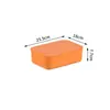 Caja de almacenamiento canasta de almacenamiento de escritorio canasta de almacenamiento de bocadillos y juguetes para la sala de estar canasta de almacenamiento de artículos varios para la cocina caja de almacenamiento rectangular con tapa