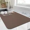 Tapete de drenagem para bancada de cozinha, tapete de isolamento térmico para café, tapete absorvente de terra de diatomáceas para pia, jogo americano resistente a manchas, Amazon