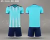 Uniformes de Entrenamiento de Fútbol de Manga Corta Nuevos para Niños al por Mayor, Uniformes Deportivos de Competición Transpirables de Secado Rápido para Adultos, Camisetas de Fútbol