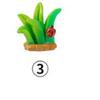 Novos Produtos Transfronteiriços Pato Amarelo Grande Micropaisagem DIY Decorações de Jardinagem Pequeno Sapo Simulação Grama Aquática Enfeites de Resina