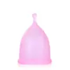 Copa Menstrual de Silicona Copa Menstrual en Lugar de Compresas Empaque de Bolsa de Tela Caja de Regalo para Copa Menstrual de Silicona