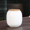 Conjunto de Chá Kung Fu de Cerâmica Acessórios para Cerimônia do Chá Pequena Caixa de Chá Pu'er Balde de Chá Tanque de Chá Tanques de Armazenamento de Chá Tanques Selados Domésticos
